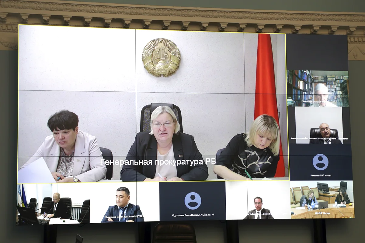Состоялось рабочее совещание по вопросам деятельности Комиссии по правам человека СНГ